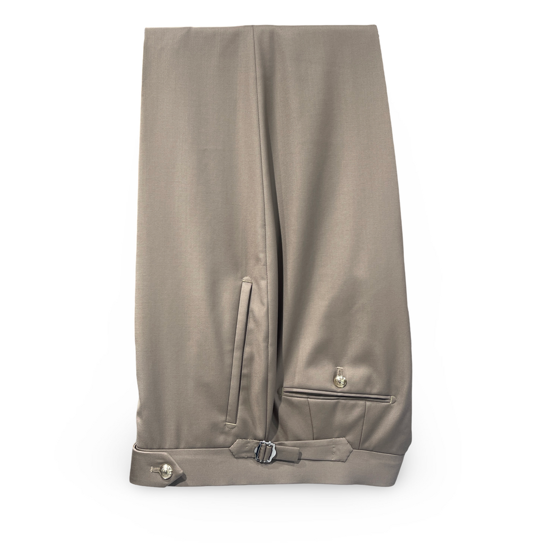 Moon Rock Gold Italian Imported Super 140s Tropical Wool "Benton Peak Lapels" 2B Suit