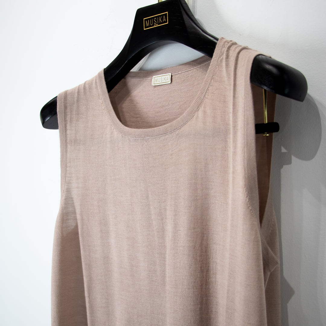 Impero Cashmere/Silk Tank Top