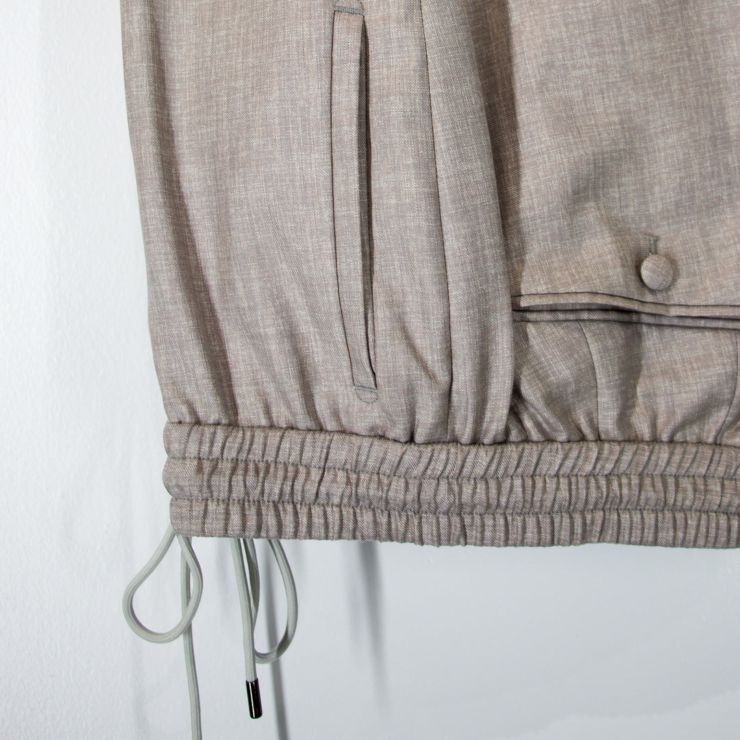 Luna Beige “Benton Peak Lapels” 1B Tropical Wool Suit