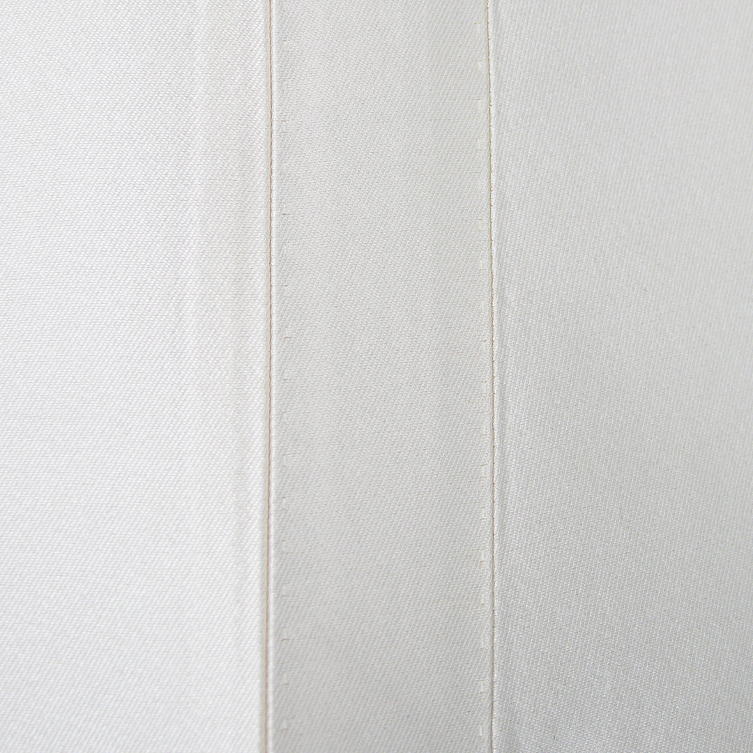 Candido White “Benton Peak Lapels” 2B DB Silk/Wool Tuxedo