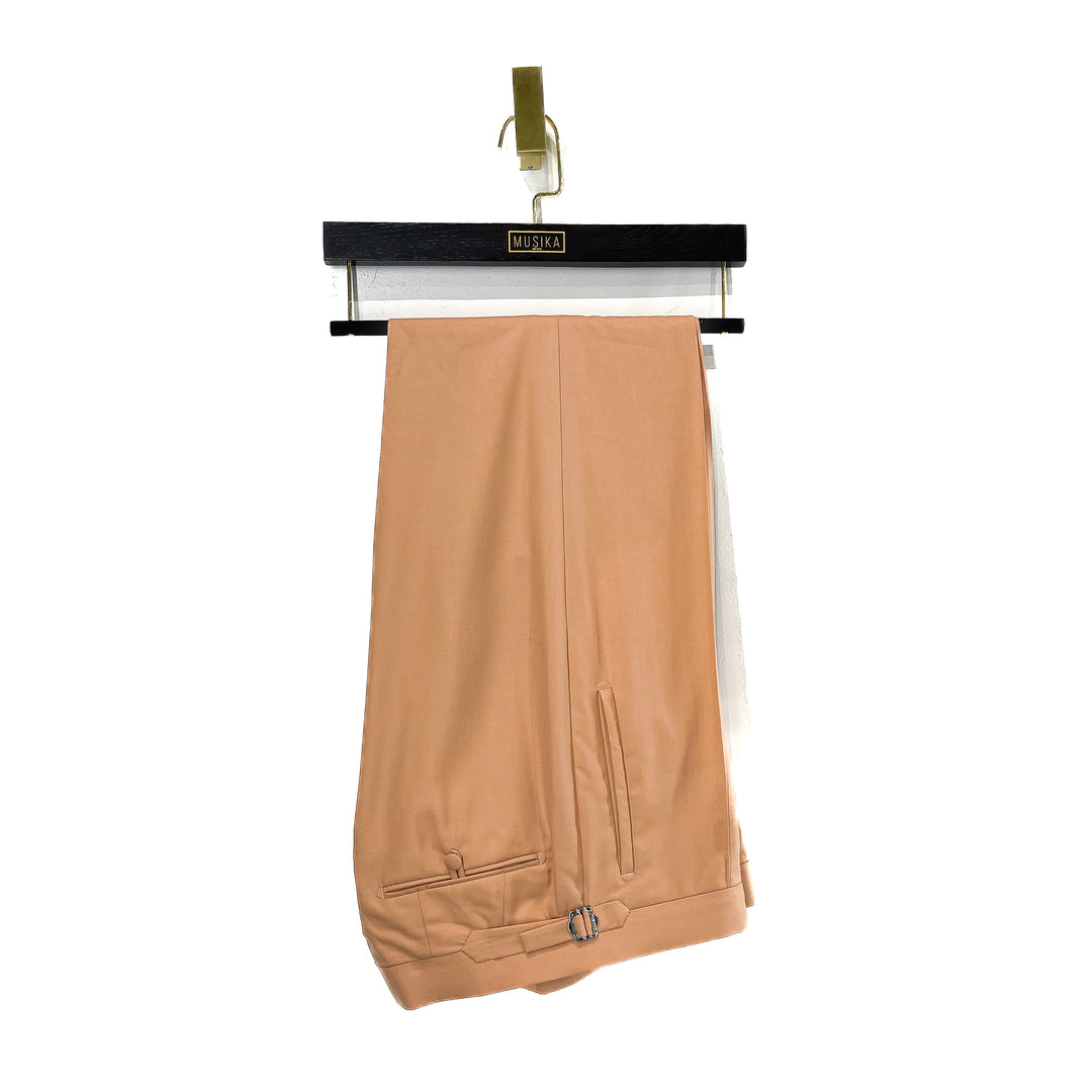 Champagne Peach Wool Suit